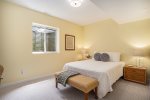 Only Steps Away from the Entertainment Hub, The Lower Level Queen Suite Offers Convenience and Comfort
